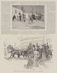 A Khedive elhagyja az Abdeen-palotát Koubbeh felé